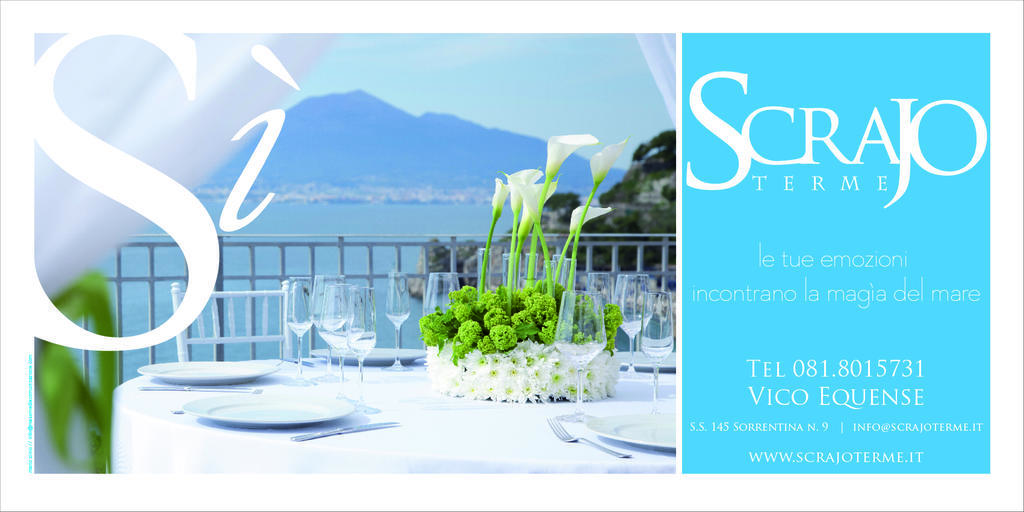 Hotel Scrajo Wellness & Mineral Spa Neapolitan Riviera Экстерьер фото